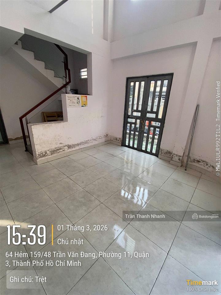 Chính chủ bán nhà q.3 1 trệt 3 lầu, 11 phòng đang cho thuê