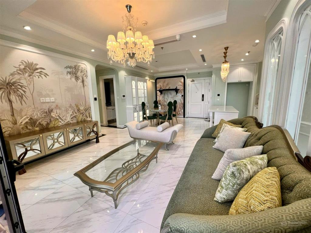 Gia đình tôi cần bán chung cư the matrix one, 3pn 2wc view hồ full nội thất, 120m giá 10.2 tỷ