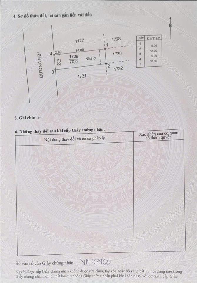 Bán nhà chính chủ tại đường nguyễn tuân, hắc dịch, phú mỹ, 5,5 tỷ diện tích 70 m2