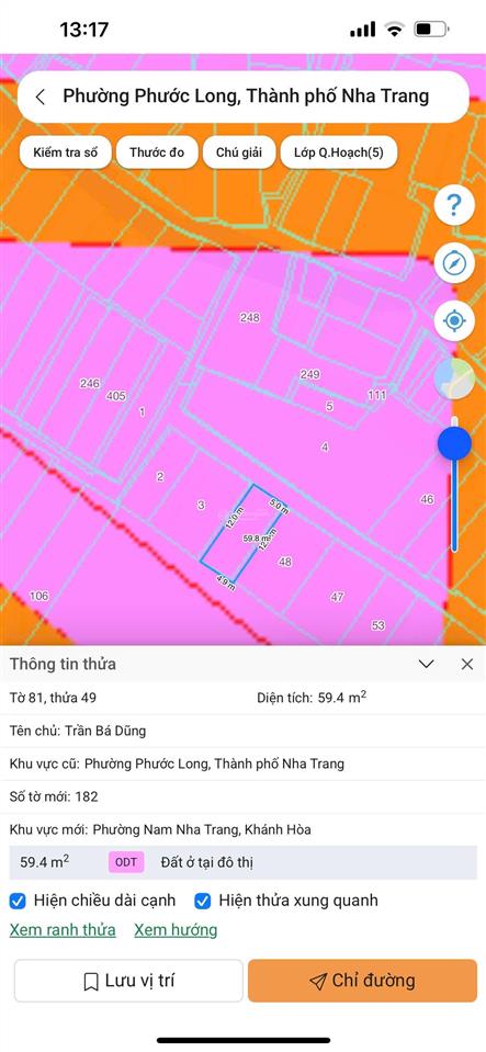 Nhà hẻm cấp 4  59,4m2  1 tỷ 700  ngang 5m