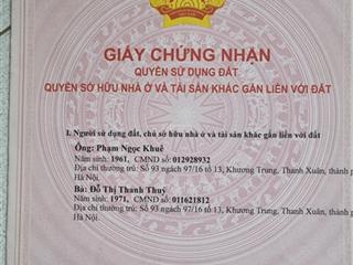 Chính chủ cần bán đất có sổ đỏ tại thôn thắng đấu, phú cát, hà nội.