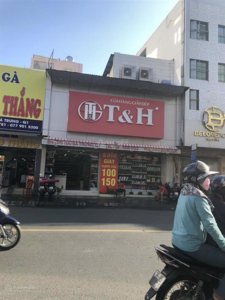 Bán siêu phẩm mt hai bà trưng  tân định  quận 1 dt 8.3x21m 3 tầng hđt 200tr/th, gía tốt 80 tỷ