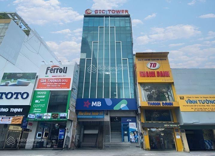 Bán building mt tô hiến thành, q10 dt 9x24m ~1400m² sàn hầm+ 8 tầng hđt 325tr/tháng  giá 95 tỷ