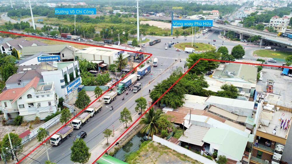 Bán 2735m2 đất full thổ mt nguyễn duy trinh, thủ đức 42x60m nh 67m, hđt 200tr, giá 170tỷ~56tr/m2