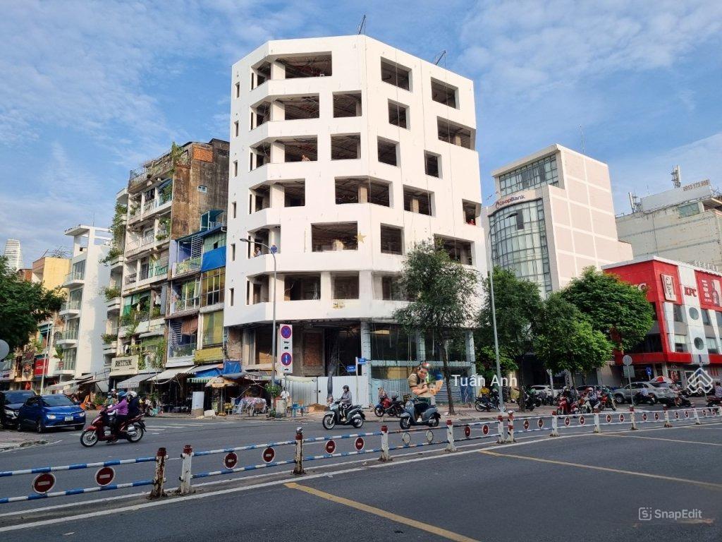 Siêu vị trí! bán nhà góc 2 mặt tiền nguyễn thái học  cô bắc (15x18m) 4 tầng hđt 120tr/th giá 95 tỷ
