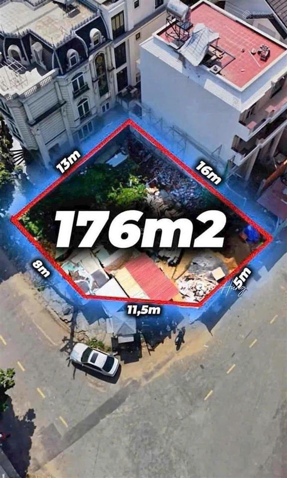 Giá tốt! bán đất góc 2 mặt tiền bùi tá hán  an phú dt 13 x 16m ctxd hầm 4 tầng, giá chỉ 55 tỷ tl