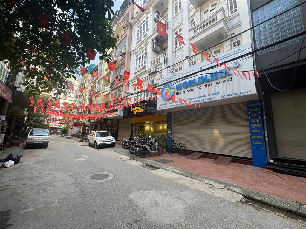 Hạ 6 tỷ [còn 23 tỷ]  lô góc nguyễn chí thanh 58m²/6 tầng thang máy/ mt4.5m  vỉa hè ô tô tránh