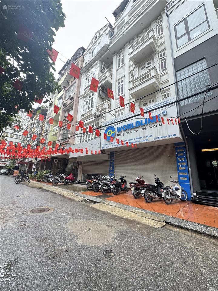 Hạ 6 tỷ [còn 23 tỷ]  lô góc nguyễn chí thanh 58m²/6 tầng thang máy/ mt4.5m  vỉa hè ô tô tránh