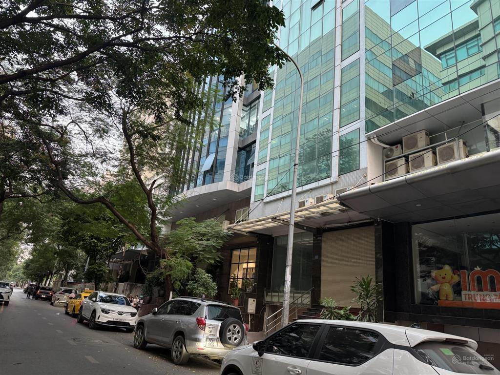Building 150m2  99 tỷ  10 tầng + hầm  mt8m  phố trần thái tông  pccc đầy đủ  dòng tiền khủng