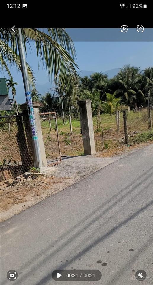 Bán đất nền xã diên điền diên khánh, khánh hòa