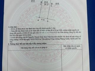 Giá siêu hời đất làng nghề thạch thất, 90m2 chỉ 3,6 tỷ.  0917 891 ***