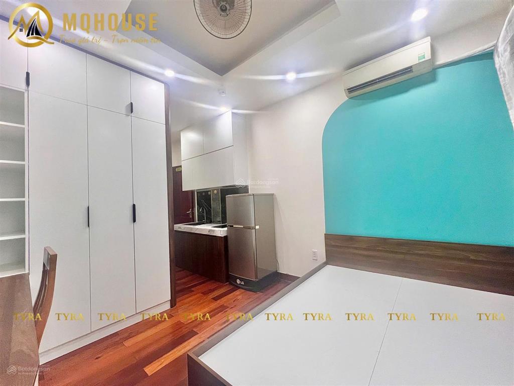 Cho thuê căn hộ mini dạng studio, full nội thất, bancony đầy đủ tiện nghi tại phú nhuận