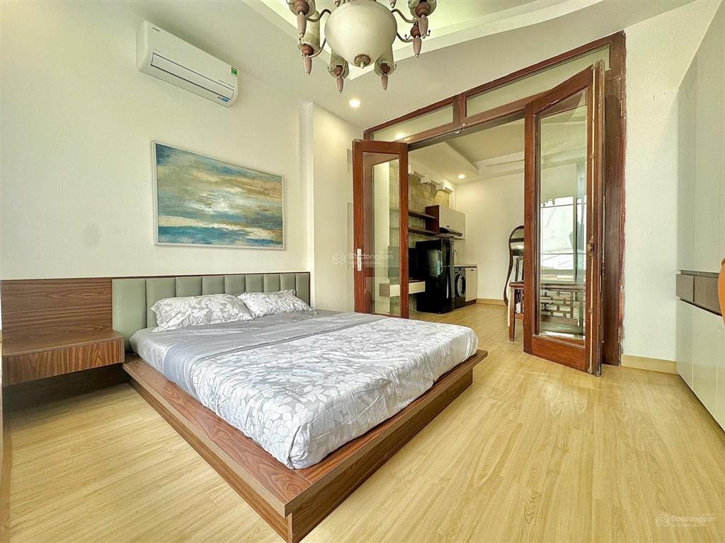 Cho thuê ch 1 phòng ngủ  ban công thoáng  full nội thất gần công viên gia định  phú nhuận