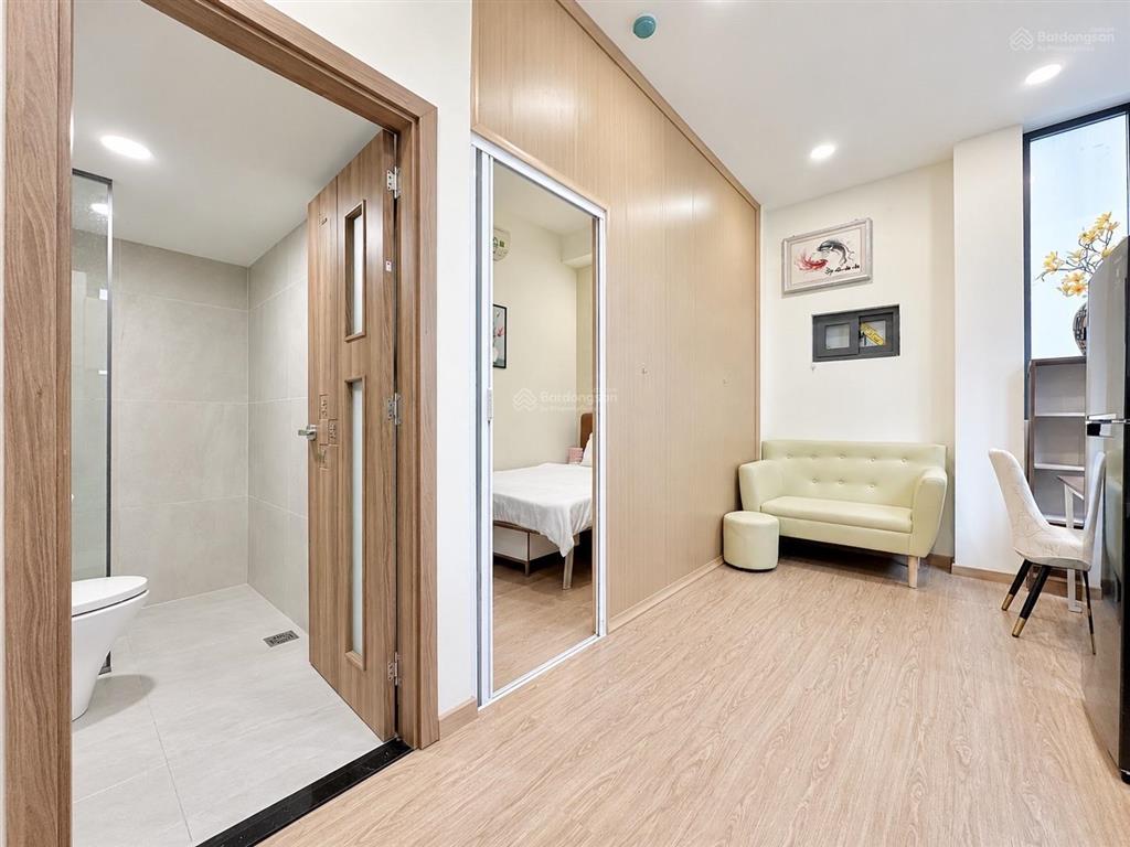 Cho thuê căn hộ 1 phòng ngủ  full nội thất tại đường hoàng hoa thám  bình thạnh