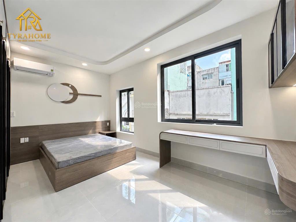 Tòa nhà mới xây dạng studio/1pn  full nội thất  thang máy tại phường 25, bình thạnh