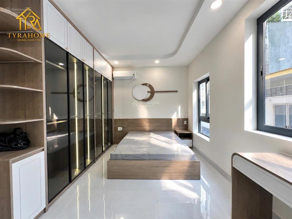 Tòa nhà mới xây dạng studio/1pn  full nội thất  thang máy tại phường 25, bình thạnh