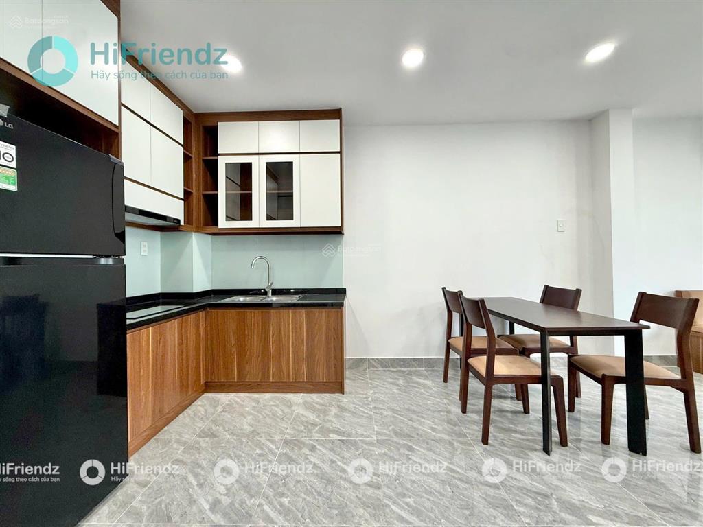 Khai trương toà nhà 1pn, tách bếp, thang máy, full nội thất gần trục đường nguyễn văn trỗi