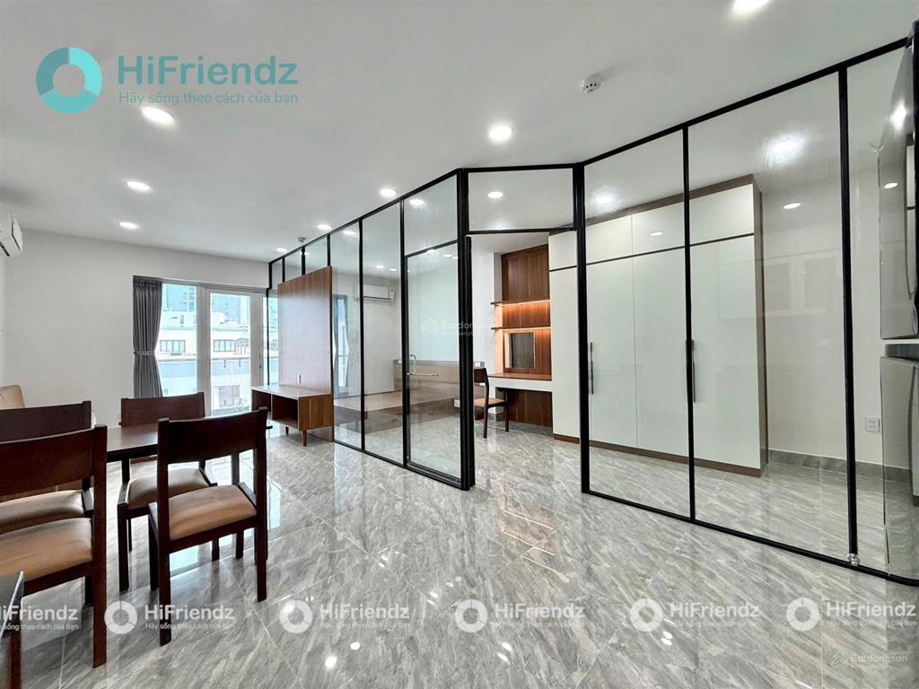 Khai trương toà nhà 1pn, tách bếp, thang máy, full nội thất gần trục đường nguyễn văn trỗi