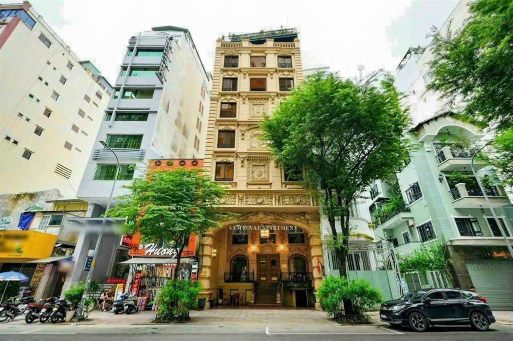 Bán nhà mặt tiền đường hoàng hoa thám (dt 7 x 30m  205m2) ctxd hầm 7 tầng. giá chỉ 39 tỷ