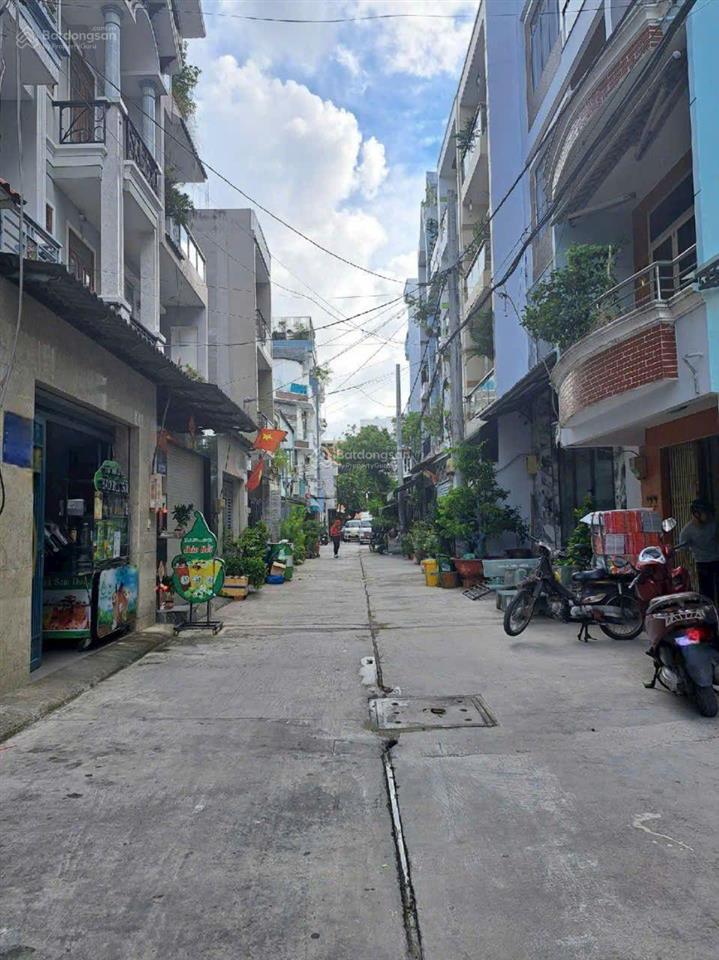 Nhà 4 tầng đúc btct hẻm 8m thông ngay lô tư giáp tân kỳ tân phú