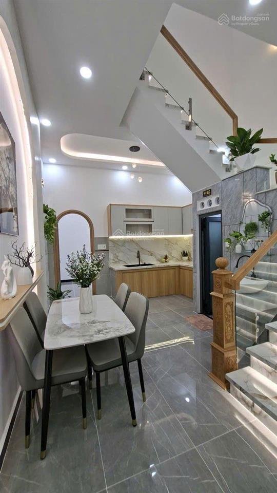 Nhà mới đẹp kế bên gò xoài, lê văn quới, hẻm 6m ô tô đỗ cửa