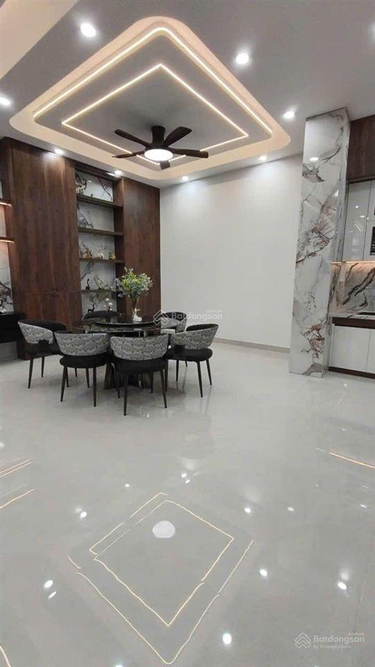 Bán gấp nhà 3 tầng thiết kế hiện đại full nội thất cao cấp 77m2 xe hơi vô nhà chỉ 7 tỷ