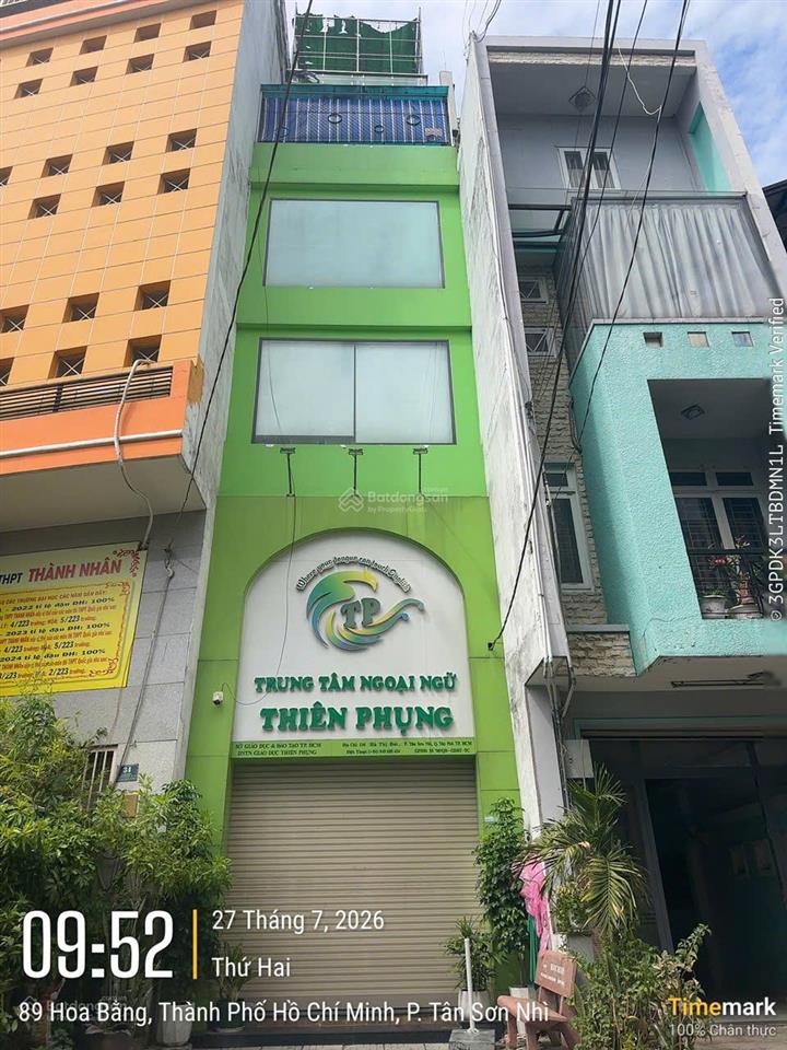 Cho thuê tòa nhà mt hà thị đát ngay cầu xéo 4x16m, 4 lầu chỉ 30tr/tháng