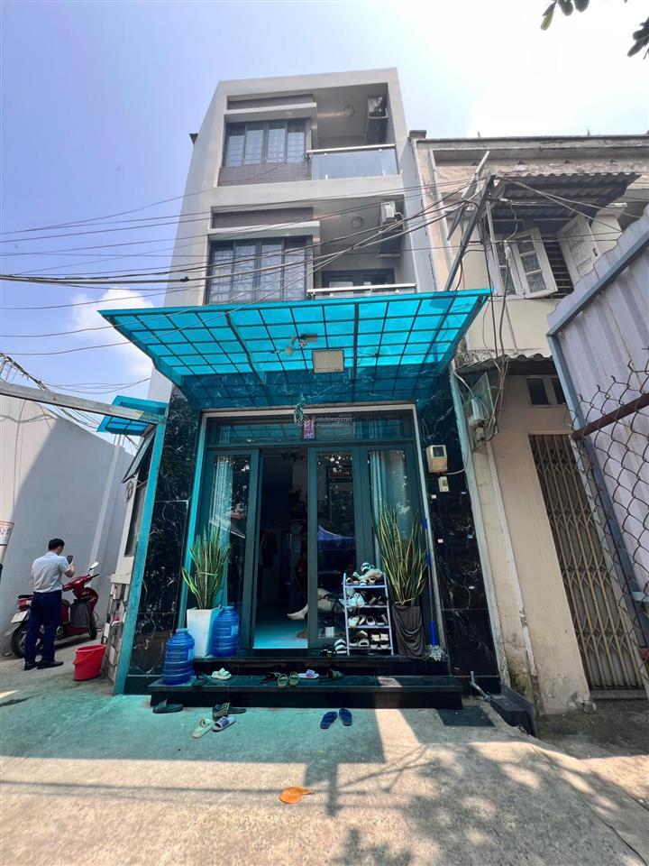 Nhà mới 4pn khu gò dầu  gần cầu xéo  4.69x9m  trệt 2 lầu  chỉ 5 tỷ tl