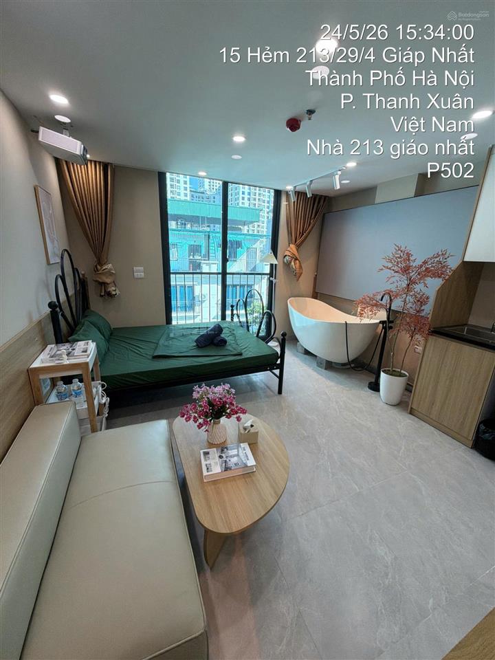 Tòa homestay thanh xuân 110m2 9 tầng dòng tiền khủng 2,5 tỷ/năm giá 30 tỷ