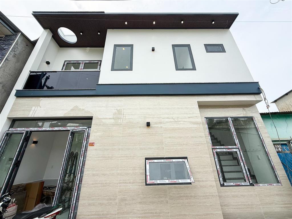 Hàng hiếm  bán nhà mới 1t1l (dt 38m2, sàn 76m2) ngay đường bờ kè bửu long 70m. giá chỉ 2,5 tỷ