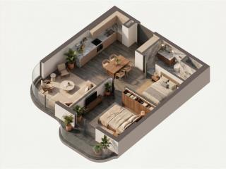 Chỉ 900 triệu (30%) sở hữu siêu phẩm 1pn 55m² vân bay  tiến độ 9 đợt, thu về dòng tiền đều đặn