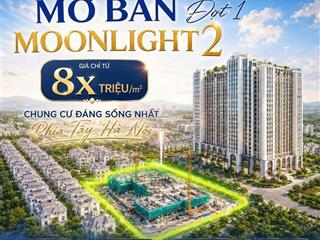 Bán căn hộ 2pn moonlight 2 66,64m giá chỉ 83 triệu/m