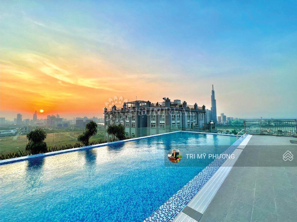 Paris hoàng kim  cho thuê căn 2pn + full nội thất + nhà đẹp + chủ nhà vui vẻ, vào ở ngay