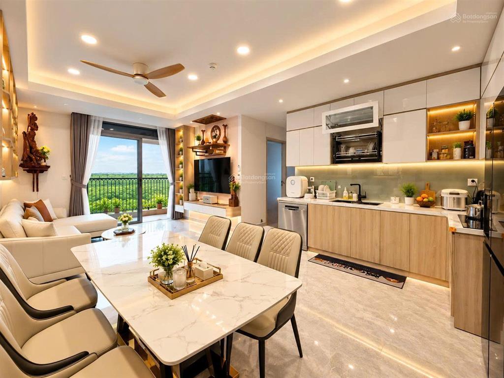 Cho thuê căn góc 3pn full nội thất, ban công ngoài thoáng mát tại thủ thiêm