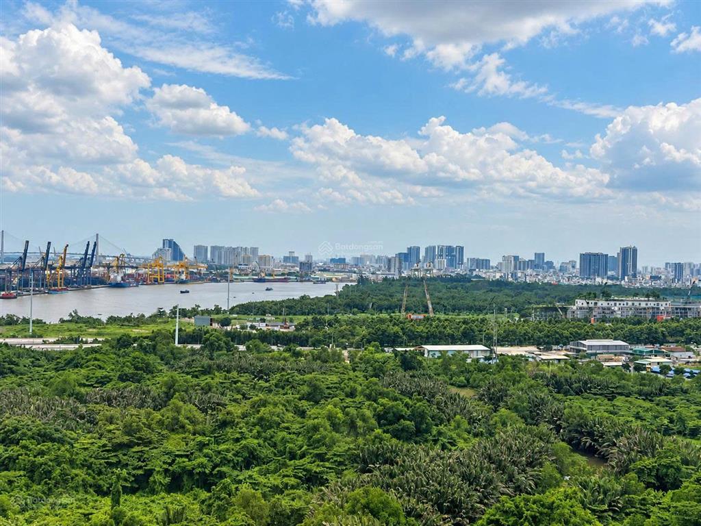 Cho thuê căn hộ 2pn2wc full nội thất, nhà mới 100% vào ở ngay, tầng cao, view sông ngay thủ thiêm