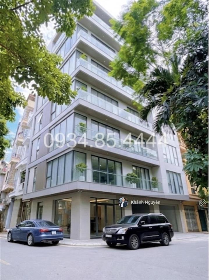 Giảm 3 tỷ  tòa nhà 8 tầng thang máy nguyễn văn huyên  lô góc  ô tô tránh  nhỉnh 16 tỷ