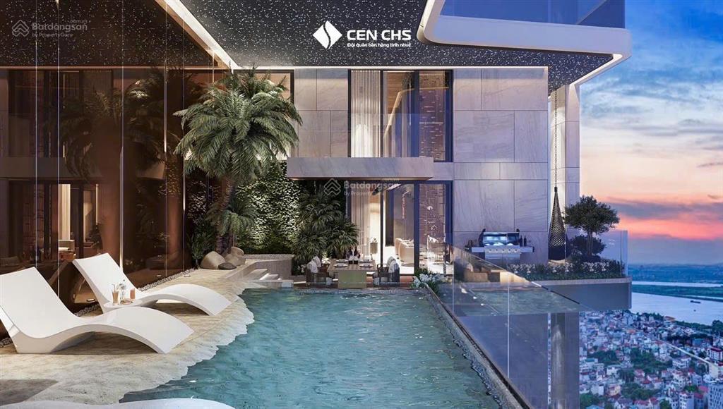 Dinh thự duplex 426m² view sông hồng, kề phố cổ, hơn 30 tỷ