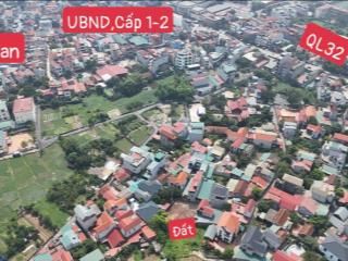 Bán đất 73m2, giá 2,8 tỷ tại quốc lộ 32, thị trấn phúc thọ, hà nội