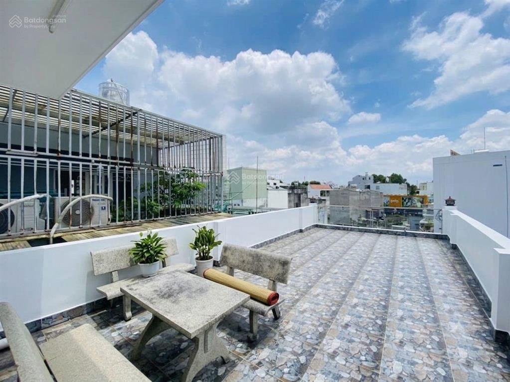 Nhà 4 tầng vừa ở vừa tiện kd chdv, hẻm xe tải 7m, có sẵn dòng tiền sân thượng trước sau