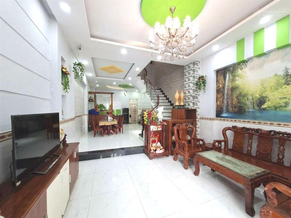 Chủ thiện chí bán gấp giảm liền 1.3 tỉ nhà lê đức thọ 4 tầng btct 88m2(5x17.5) xe tải thông  8.3t