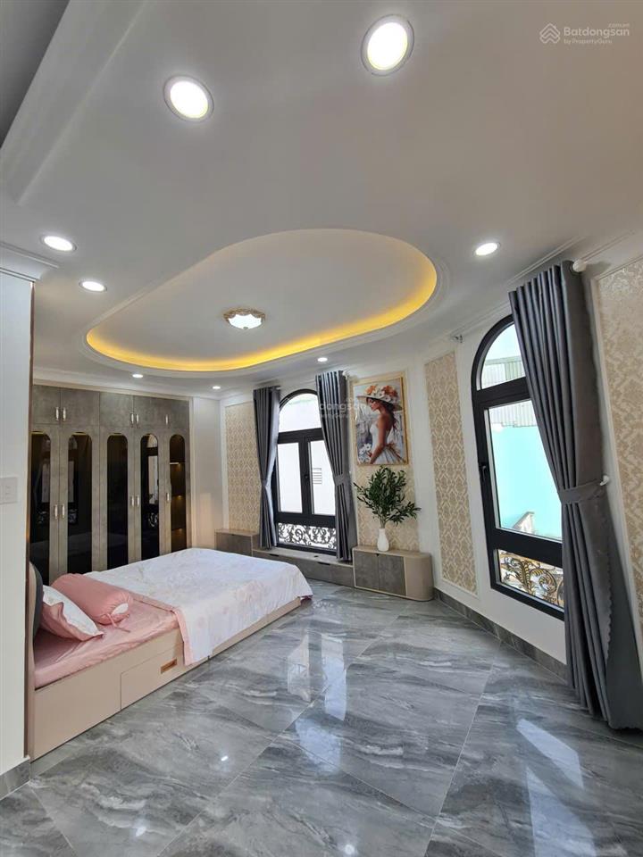 Nhà mới giá mềm hxh 1050 quang trung p8 46.2m² 4t căn góc siêu thoáng có thang máy giá chỉ 7,6tỷ tl