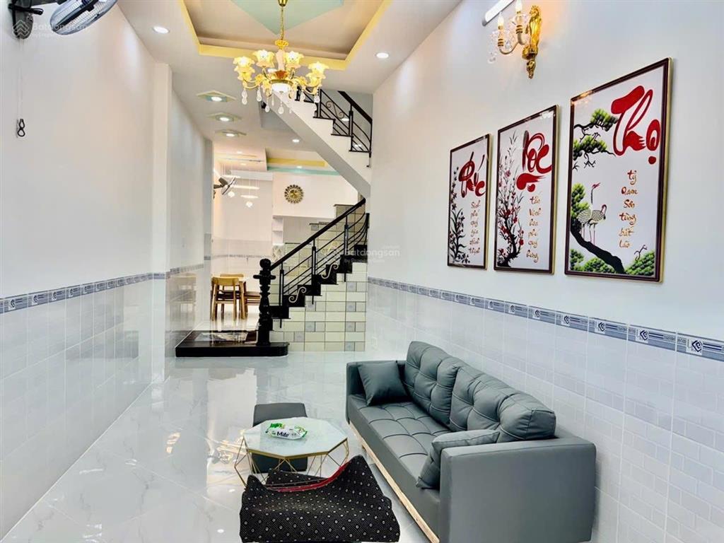 6,75 tỷ  3,6m x 17m  nhà mặt tiền  gần chợ an nhơn  lotte