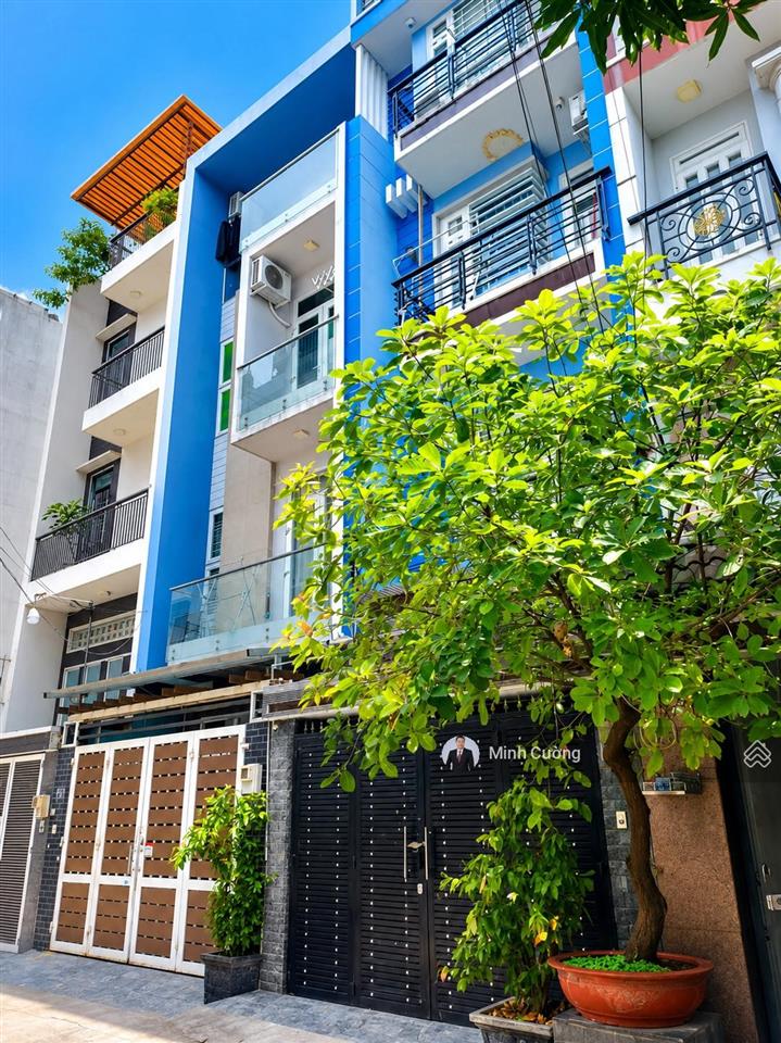 Khu hiếm nhà bán thiên hộ dương p1 gò vấp, 4.3x15m, 5 tầng btct, hxt 8m, 0 lộ giới, chỉ 12.5tỷ tl