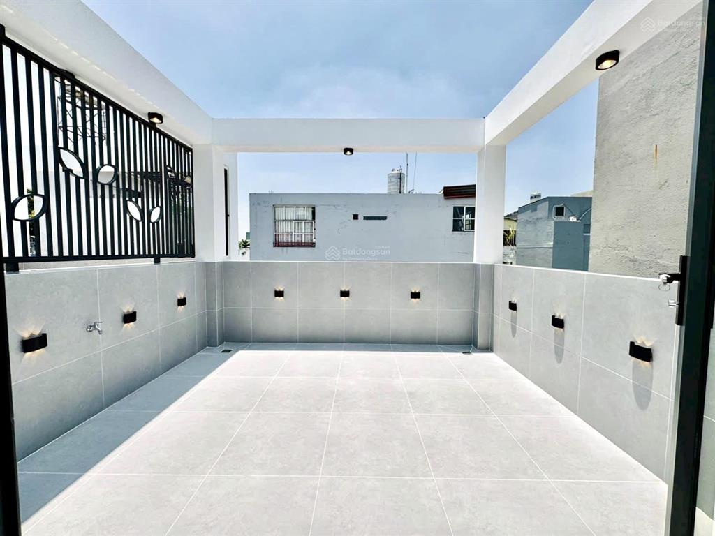 60m2, bán nhà 4 tầng xây mới, hẻm 5m, nguyễn văn nghi  p1 gò vấp  7 tỷ hơn  ngay chợ gò vấp iuh