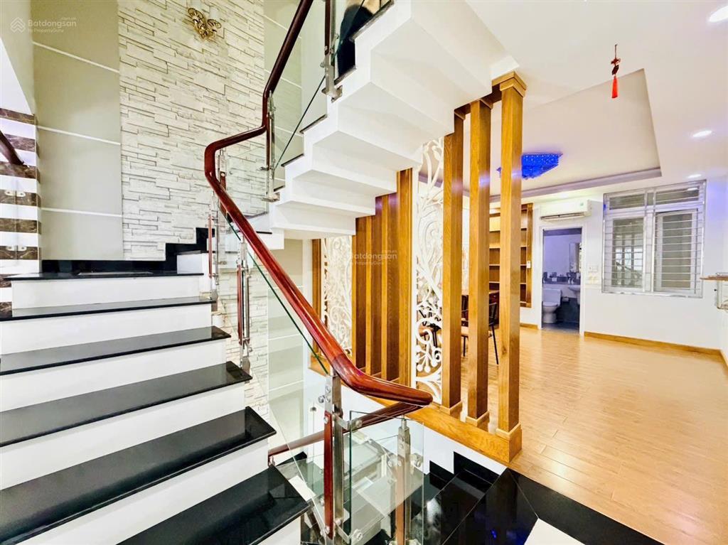 68m2, bán nhà nguyễn oanh  chợ an nhơn, hẻm 1/ xe hơi, 5 tầng, p6 gò vấp  9 tỷ  gara xe hơi