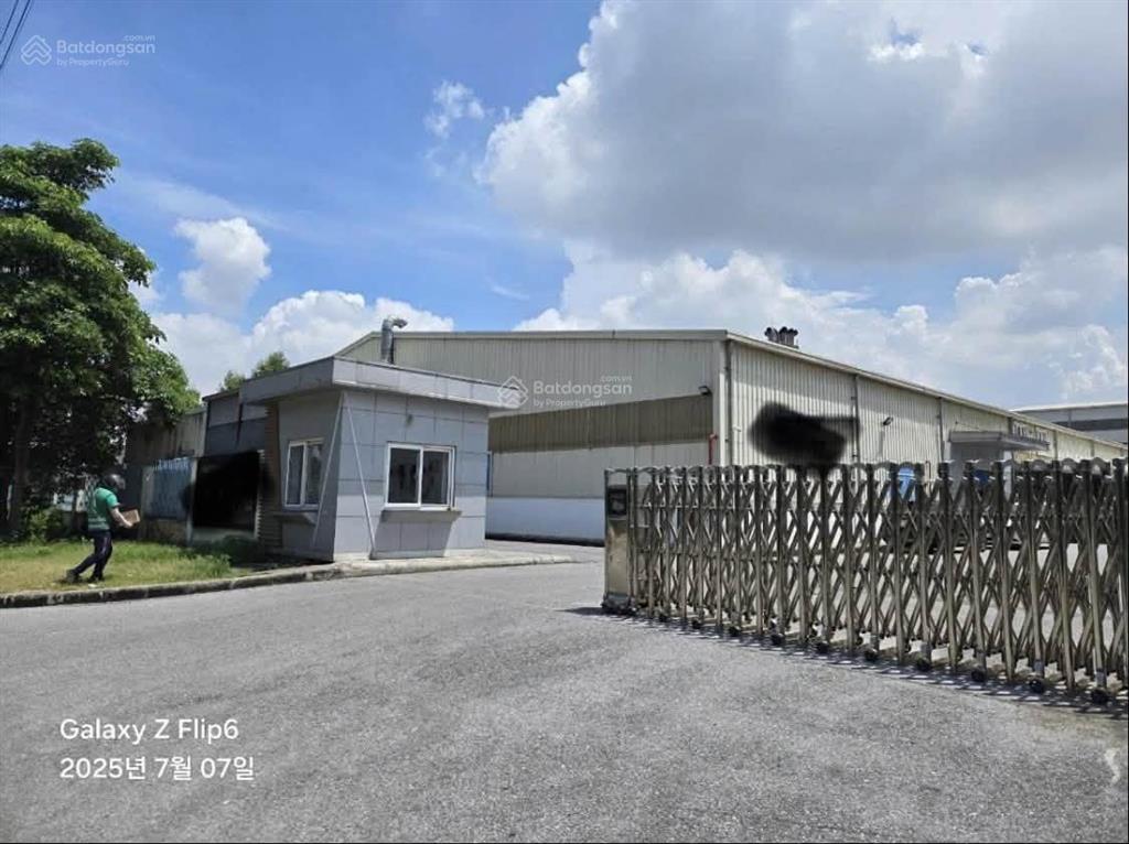 Giảm thêm 5 tỷ, có tách bán rời từng phần nhà xưởng 5000m2 (2 tầng) full trang bị làm sơn chỉ 50 tỷ