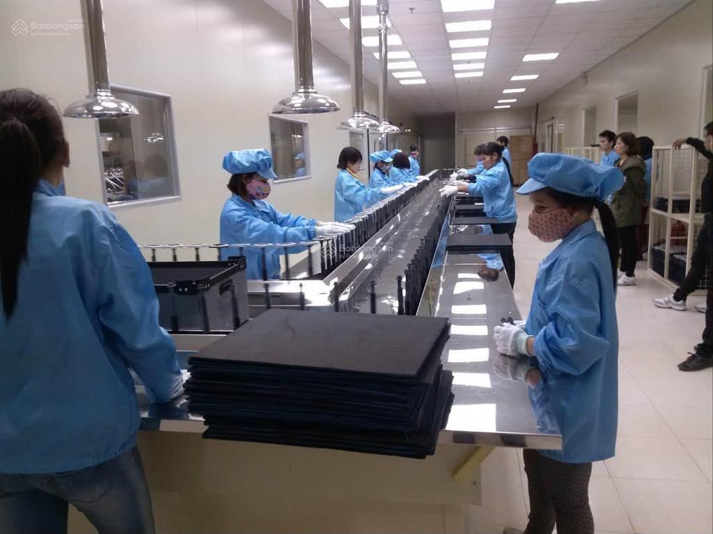 Giảm thêm 5 tỷ, có tách bán rời từng phần nhà xưởng 5000m2 (2 tầng) full trang bị làm sơn chỉ 50 tỷ