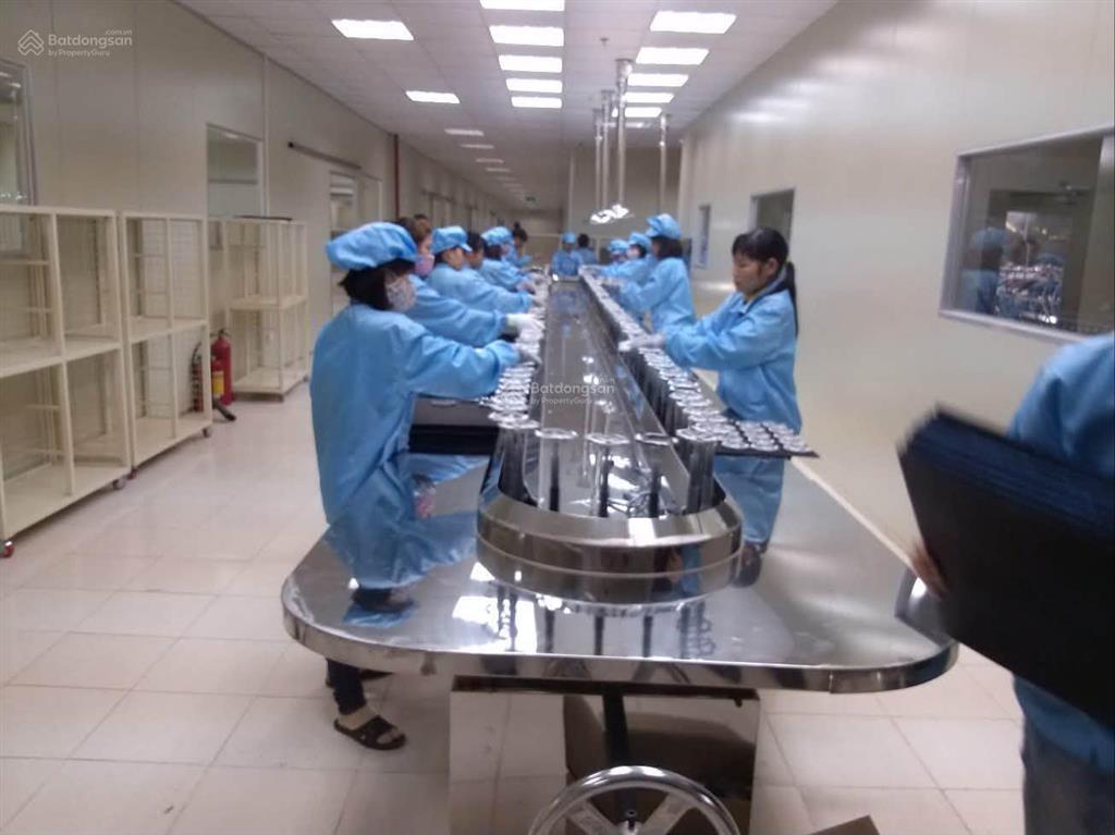 Giảm thêm 5 tỷ, có tách bán rời từng phần nhà xưởng 5000m2 (2 tầng) full trang bị làm sơn chỉ 50 tỷ