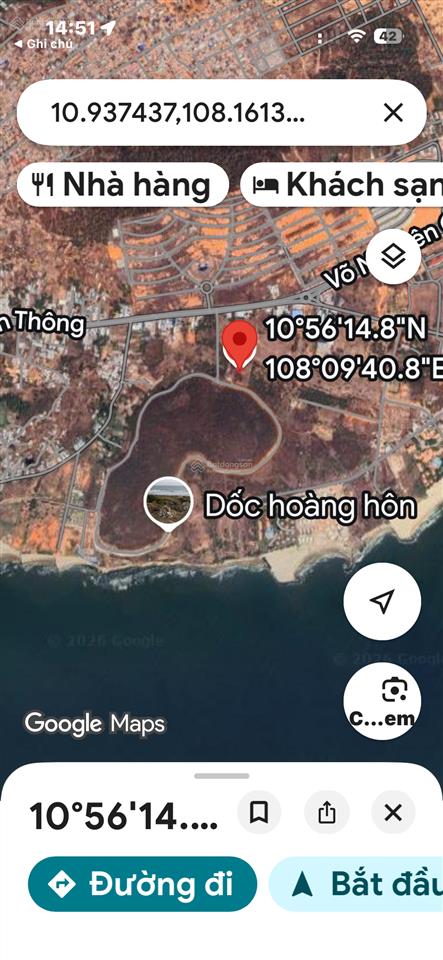 Đất đẹp mũi né sở hữu vị trí vàng gần dốc hoàng hôn, điểm checkin triệu view