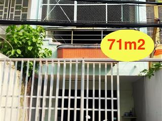 Quận 8, bùi minh trực | diện tích 71m²  nở hậu, hẻm thông, 2 tầng, 5pn, sổ riêng. | 5.5 tỷ